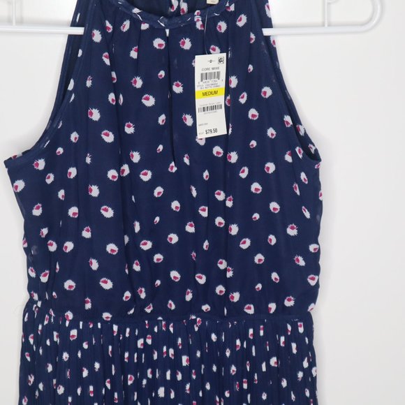 NWT Macys Maison Jules Blue Sleeveless Dress SZ M - Picture 4 of 7